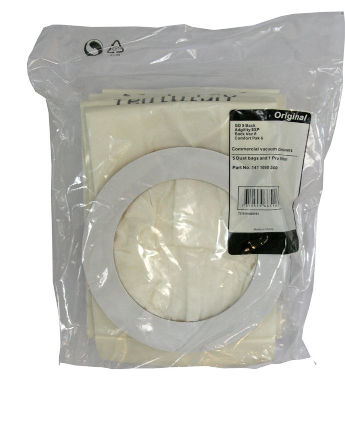 Staubbeutel Original Nilfisk GD-5 Back