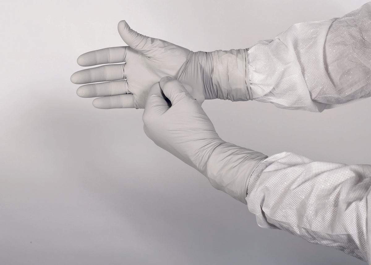 Reinraum-Handschuh G3 Sterling | steril, ISO 3, Nitril, 300 mm