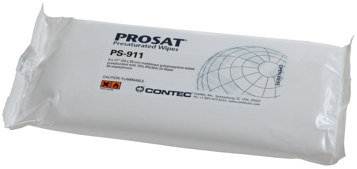 PROSAT-911 | 70% IPA/30% DIW, Polypropylen, 23x28 cm