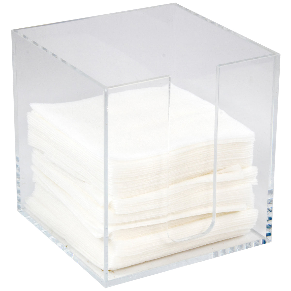 Acrylglas-Spenderbox für Tücher | ohne Deckel